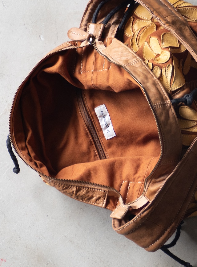 "io comme io" used Cotton sheep leather bag