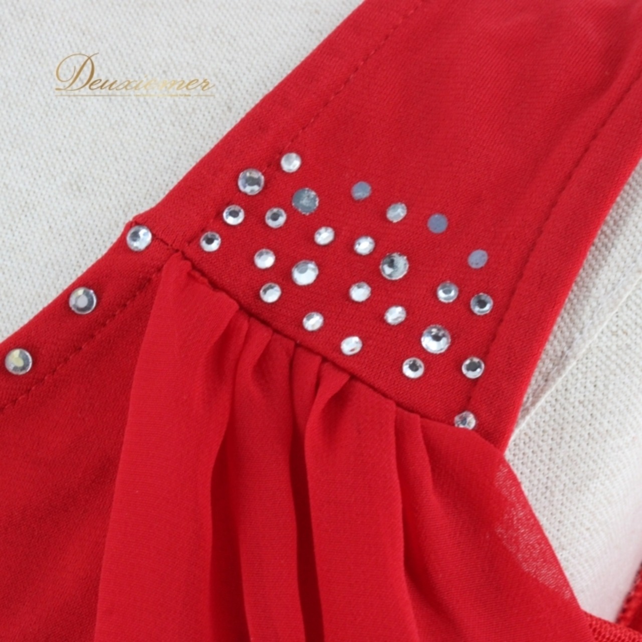 社交ダンス 衣装 スタンダード トップス レッスンウェア 練習着 Create-Sun クリエイトサン ラインストーン レース レッド系 赤 長袖 燃え立つような オールレッド 女性用 ダンストップス 大人用 おしゃれ 伸縮性 ジャケット風 軽量 デザイン性 高級感 演出服 上着 コスチューム パーティー用 特別な日