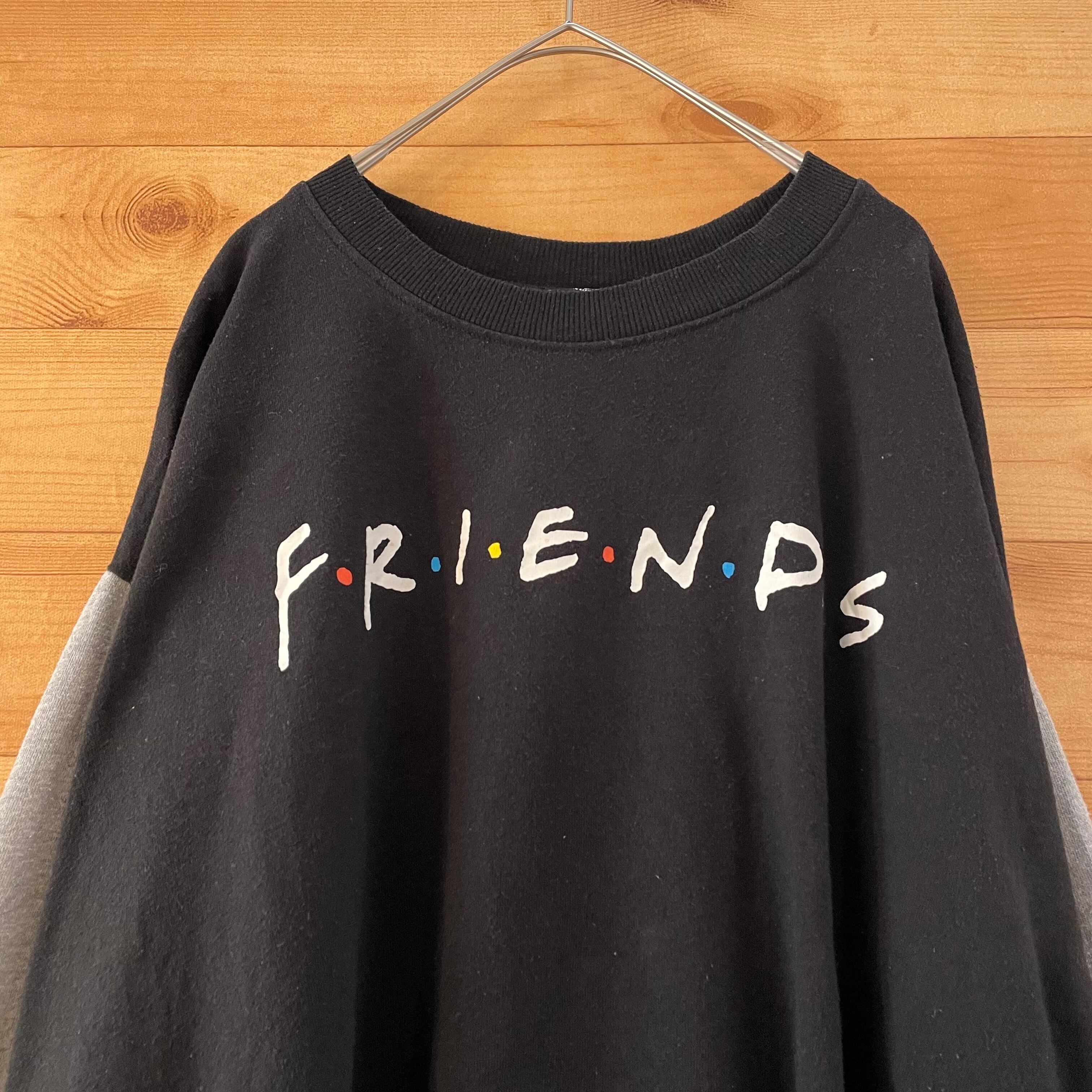 FRIENDS】希少 フレンズ 海外ドラマ ロゴ スウェット ワイドサイズ US 