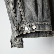 INTÉRIM / SHABBY VINTAGE "2ND" SHUTTLE DENIM SIDE PANEL JACKET
