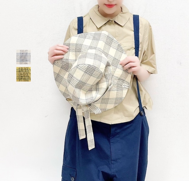 【TIGRE BROCANTE】Double Face Tie Hat / ES-148-W172