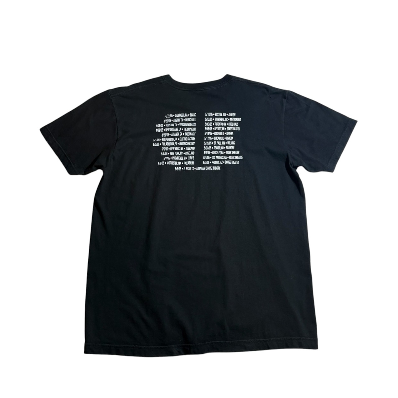 vintage 2004’s THE MARS VOLTA music tour tee