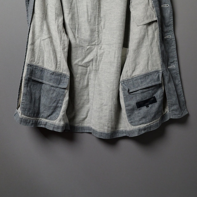 [COMME des GARÇONS HOMME]  linen jacket