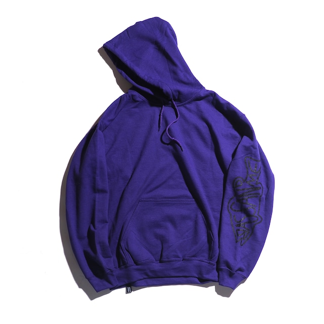 bassandme 8OZ HOODIE ”BONE” TYPE-GUILDAN-COLOR-SINGLE SLEEVE LOGO