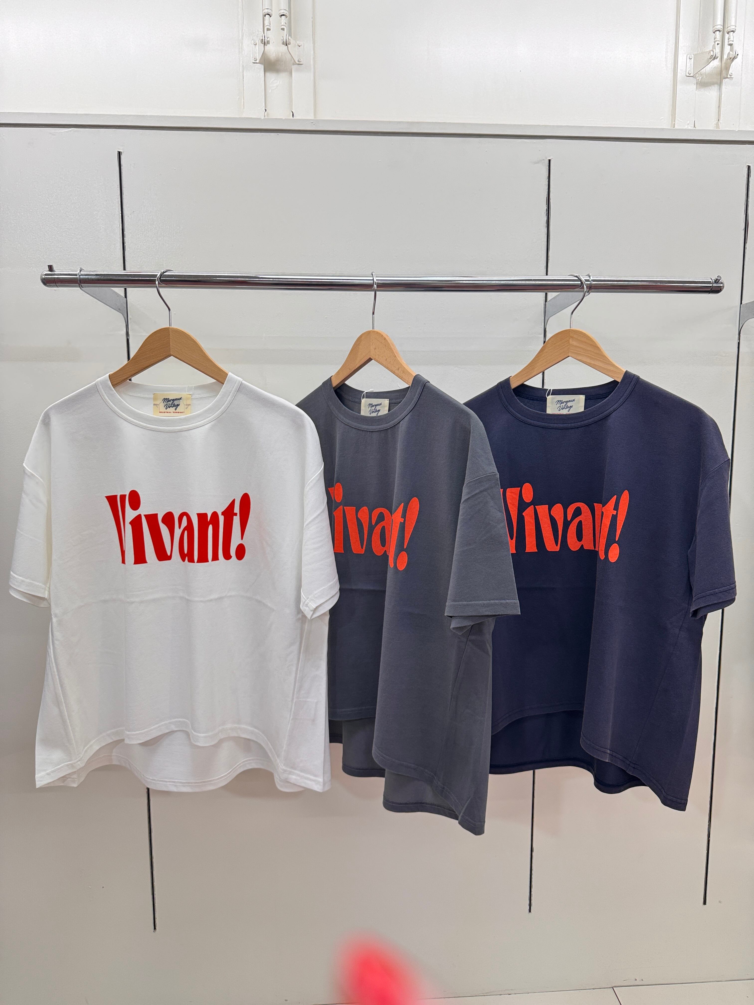 MARGAUX VINTAGE】マルゴーヴィンテージ VIVANT! LOGO TEE | fpserizawa