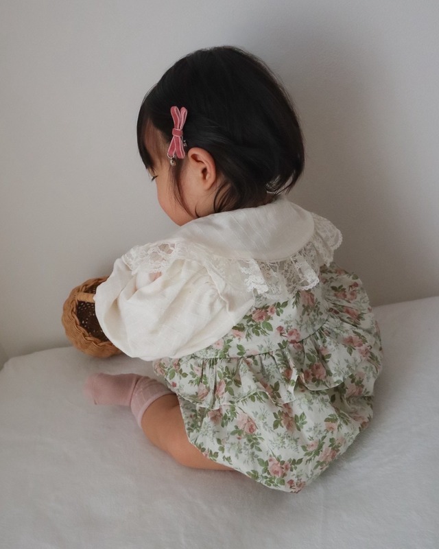 【即納】anneshirley/(baby) Rose suit/sizeM