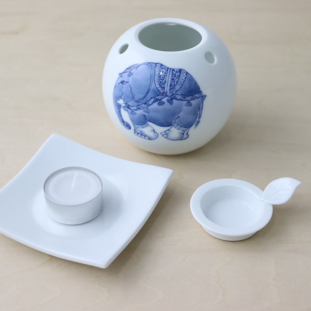 茶香炉 象 | 平戸松山窯