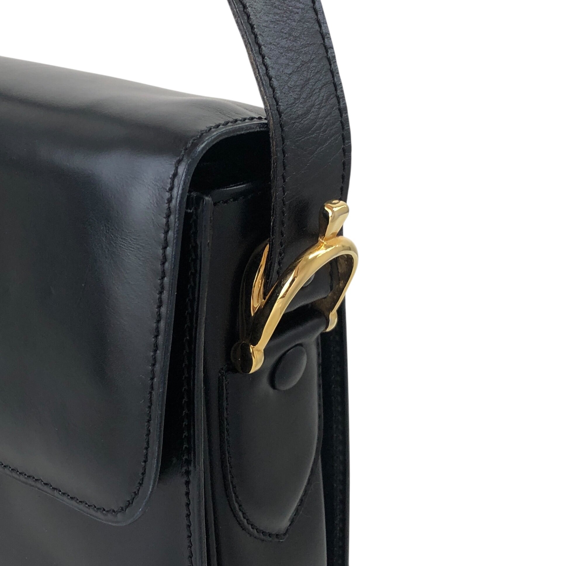 CELINE セリーヌ ショルダーバッグ ブラック 馬車 ホースキャリッジ