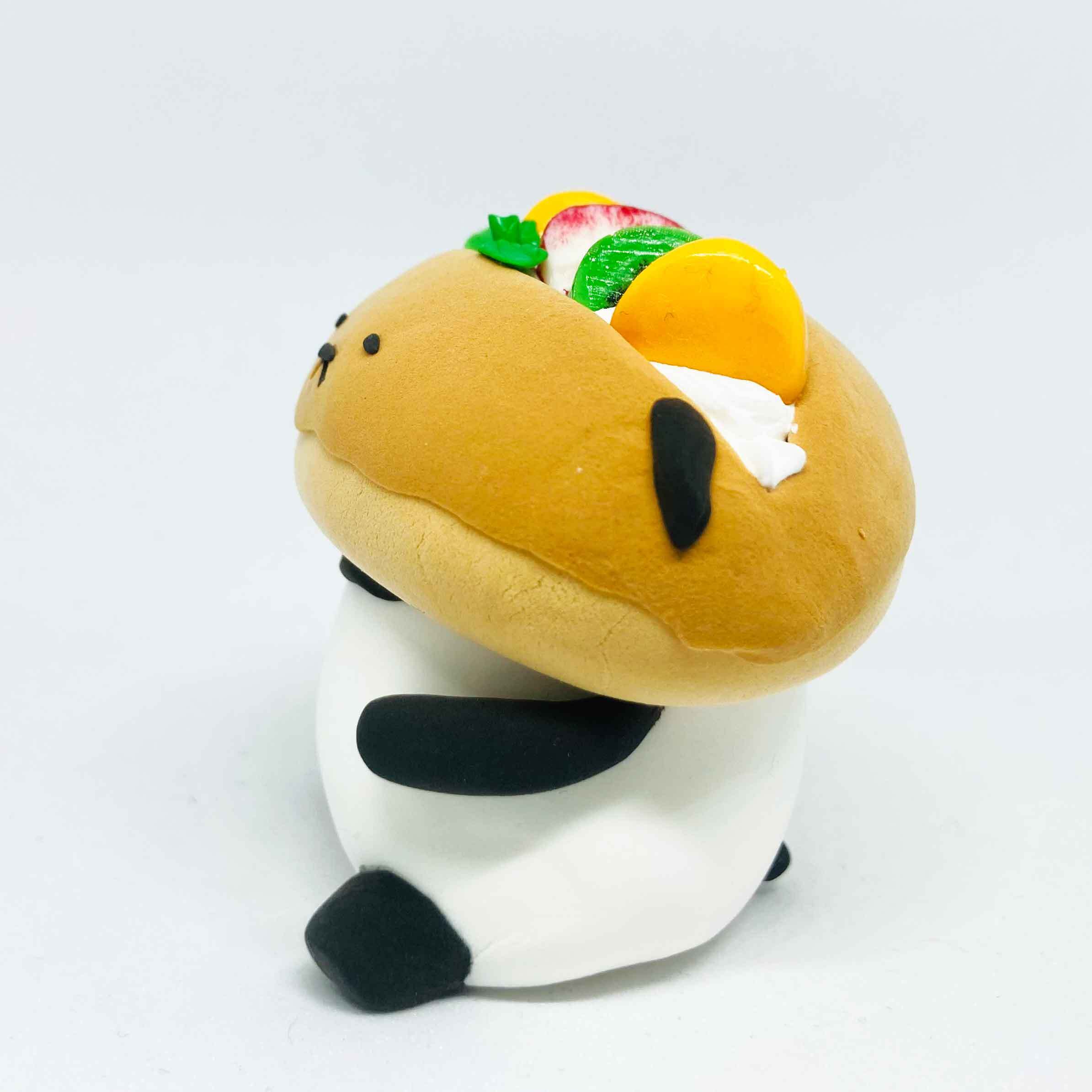 フルーツコッペパンダ / 紙粘土 / カトコト