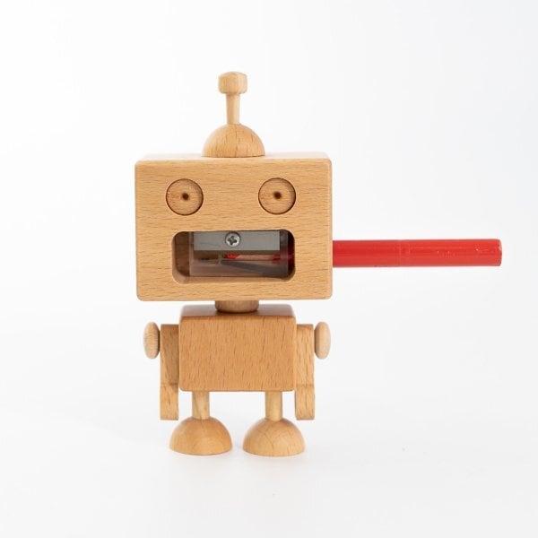 木製ロボット鉛筆削り【中古】 | ビジコン商店