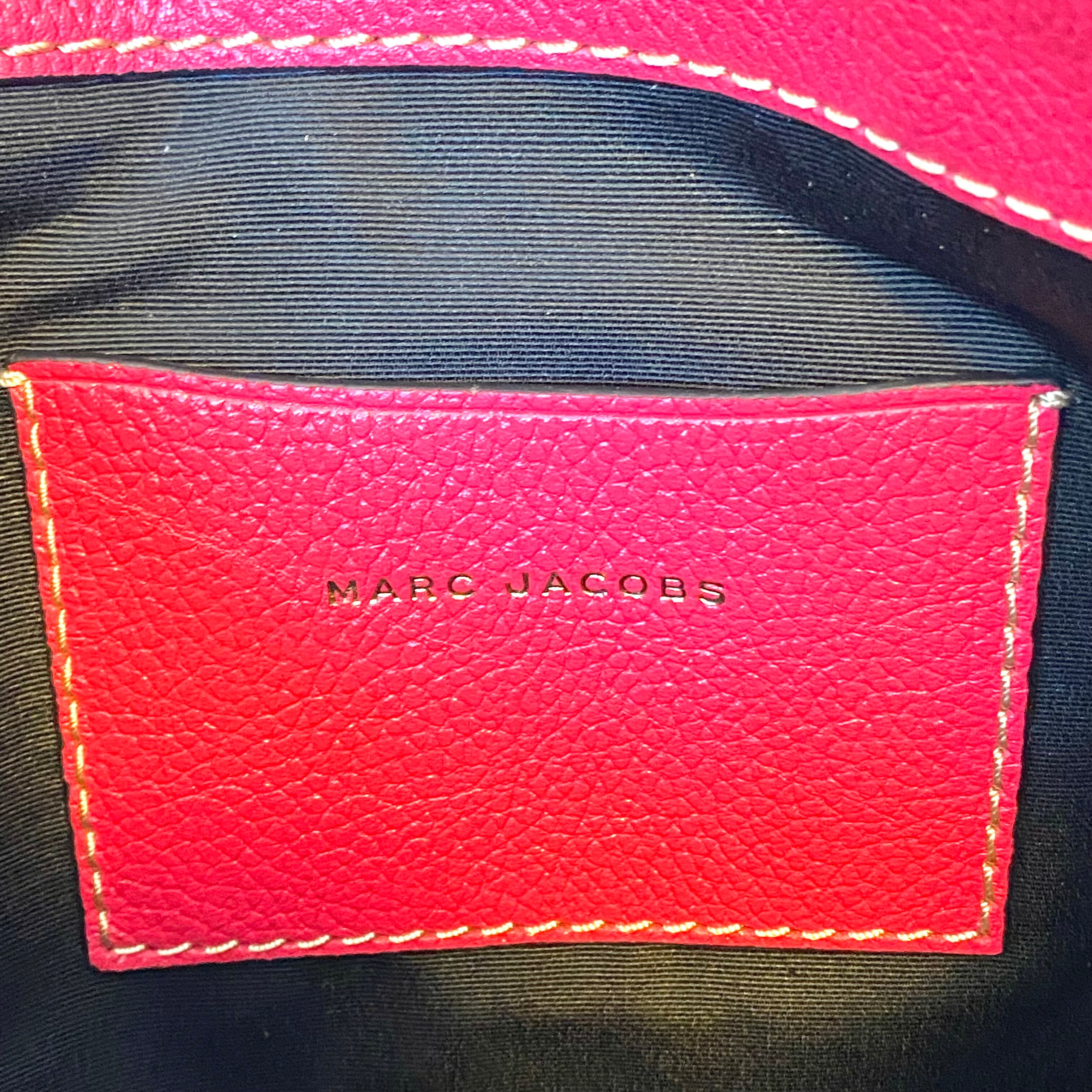 Marc Jacobs Leather Shoulder Bag Pink / マークジェイコブス レザー