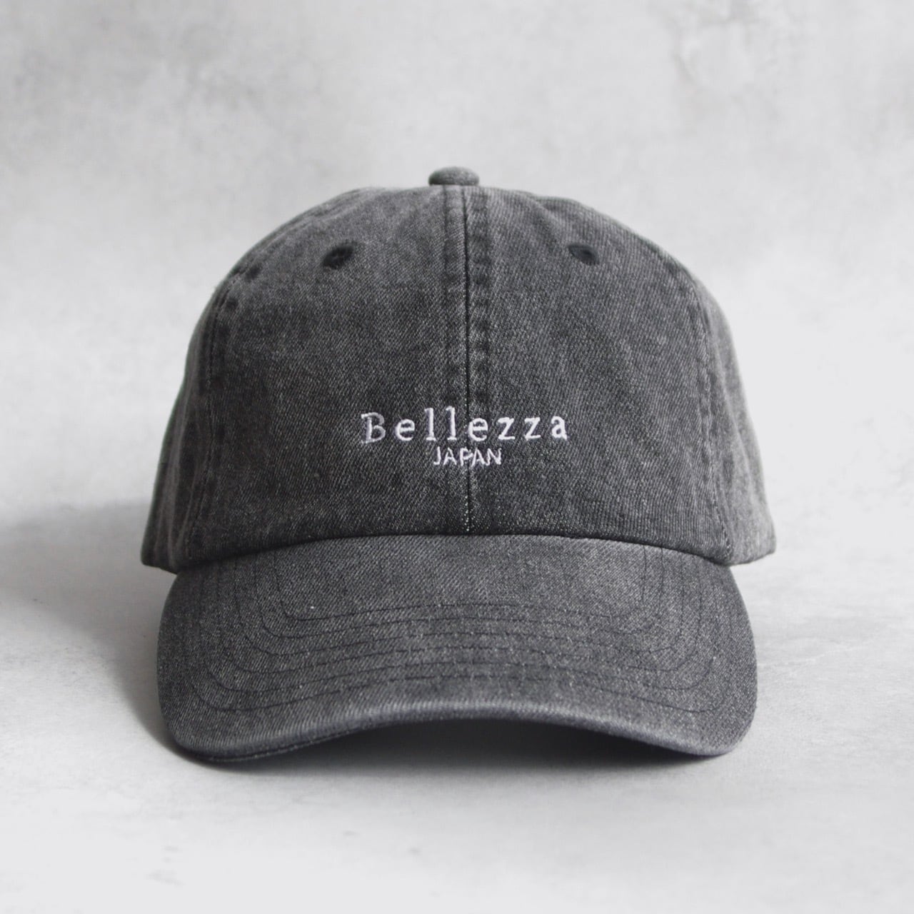 EMBROIDERY CAP | 刺繍キャップ(デニムブラック)