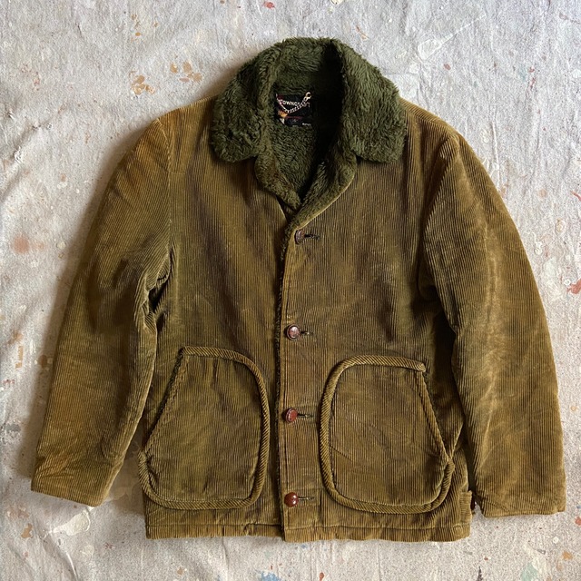 1970s  Towncraft  Corduroy Fleece Jacket  S  G099