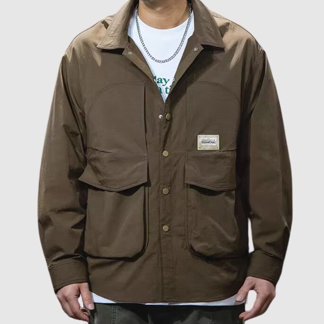 マルチポケットナイロンシャツ H1990