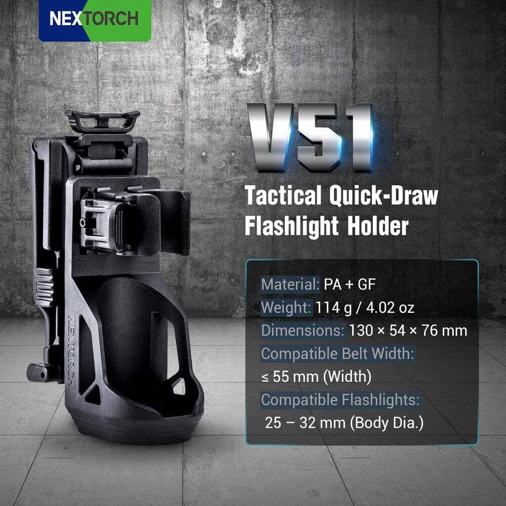 NEXTORCH V51 ホルダー タクティカルライト ホルスター 360度 | PAY ID