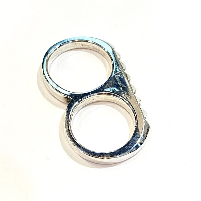 Recoil&co Two Finger Ring plain　Knuckle ring