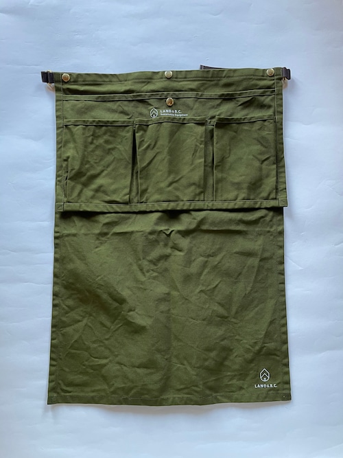 LAND & B.C.(ランド&ビーシー）　Sacoche apron オリーブドラブ