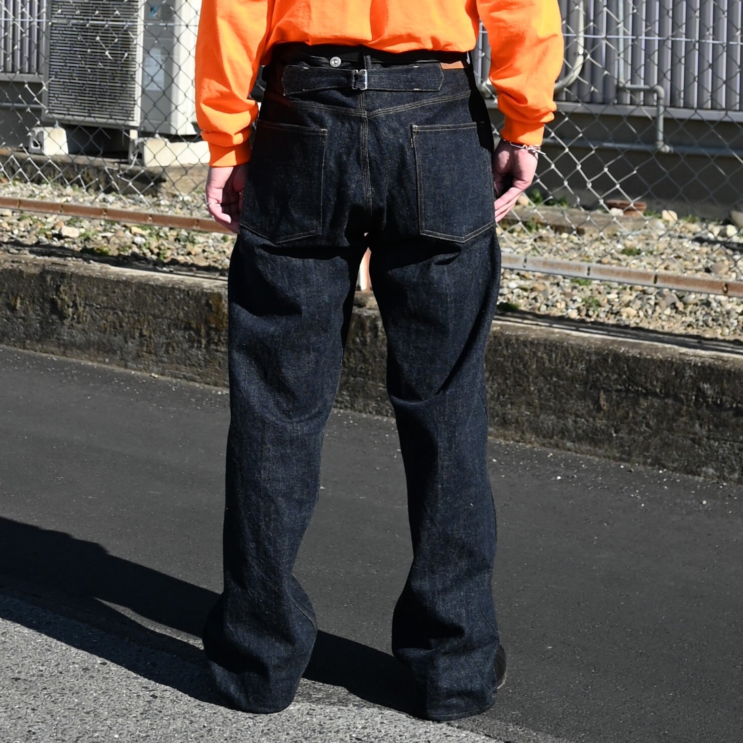 OLD JOE / BELTLESS WAIST JEAN TROUSER