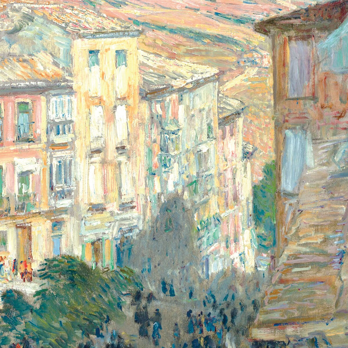 チャイルドハッサム View of a Southern French City | AP165 | アート