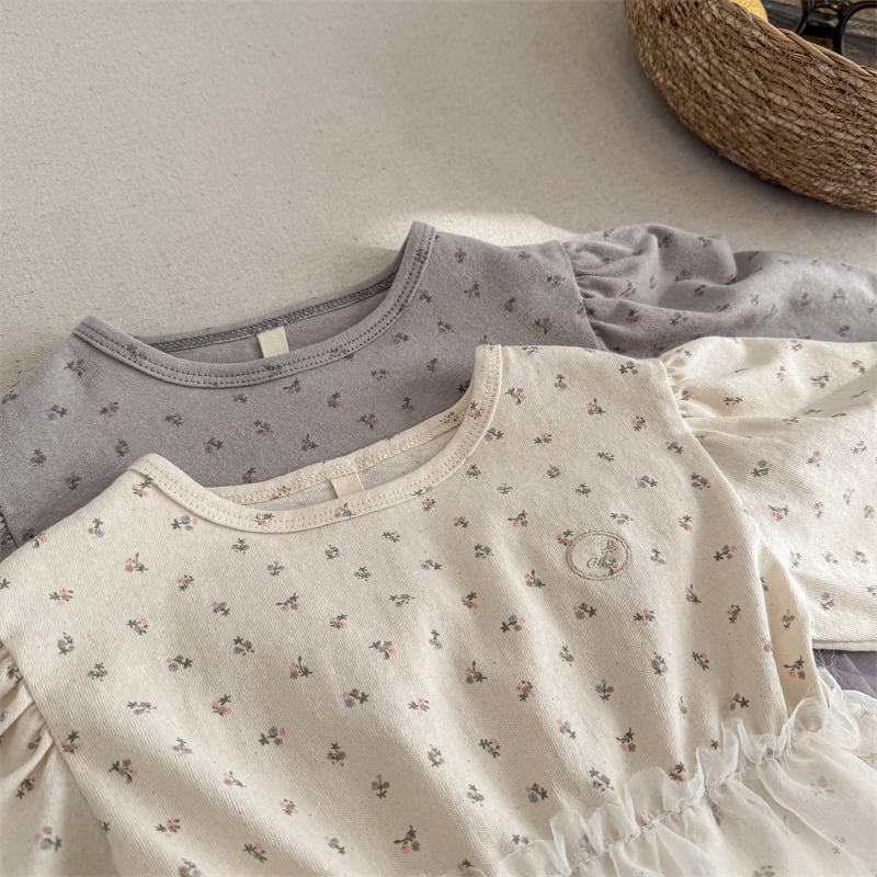 レース切り替えしフラワートップス