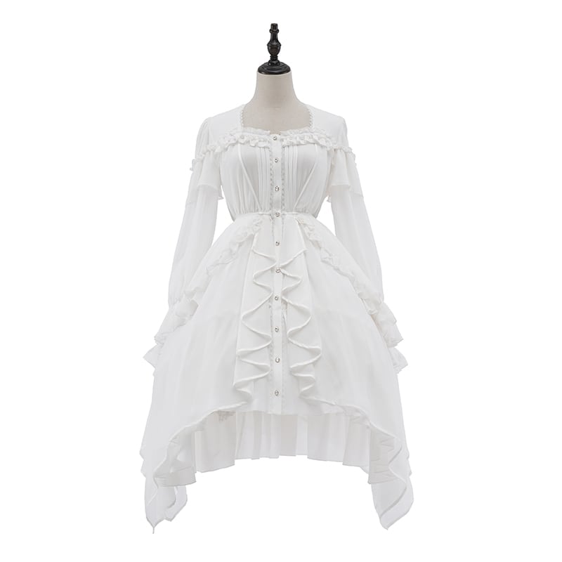 セットアップ  白のワンピース♡ Dream garden（ドリームガーデン） ワンピース セットアップ ニット