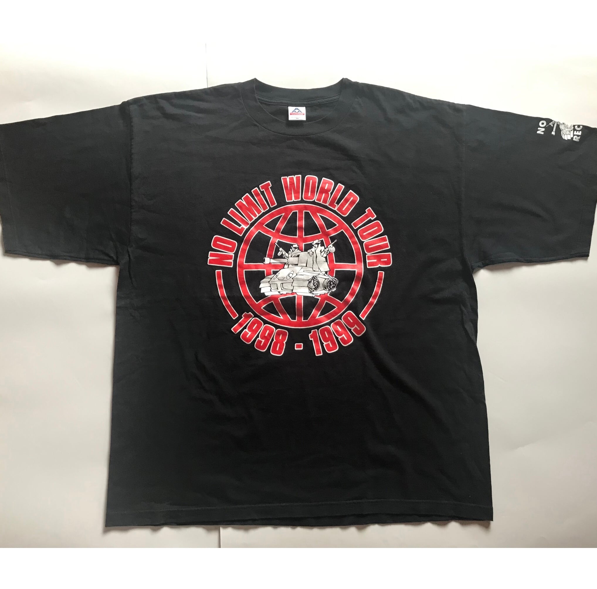 1998-1999 NO LIMIT RECORDS WORLD TOUR T-SHIRT USED ...