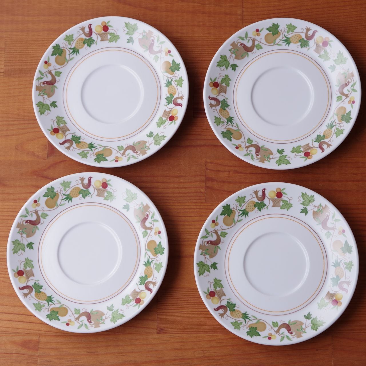 ノリタケ Noritake プログレッション ホームカミング 鳥 フルーツ柄