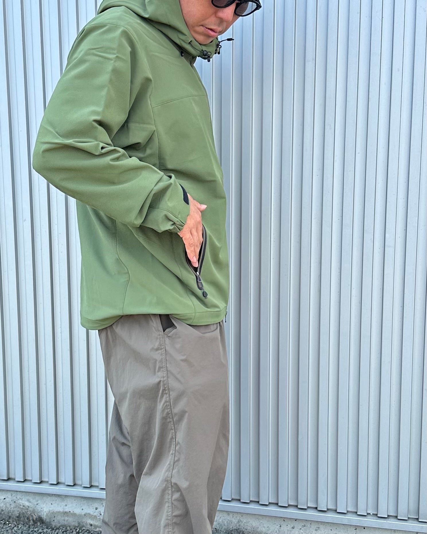 NANGA ソフトシェル ストレッチジャケット SOFT SHELL STRETCH