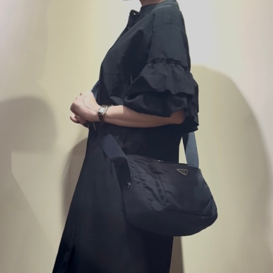 PRADA】1898 PRADA プラダナイロン ショルダーバッグ／メンズバッグ