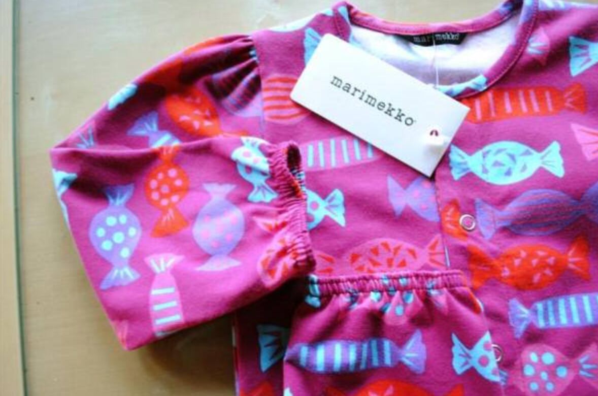 marimekko size 74 マリメッコ ベビーロンパース KARKKI