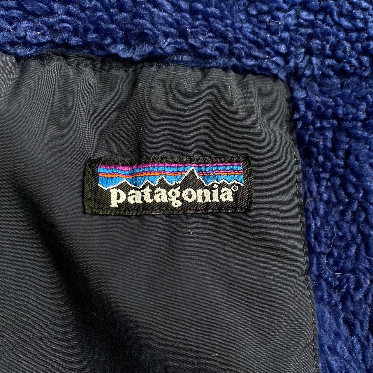 02年製 カナダ製 patagonia パタゴニア クラシック レトロX フリースジャケット ボアジャケット 23055 00s ヴィンテージ  ビンテージ メンズM 古着 ブルー 青【アウトドアジャケット】【VTG】【SA2204】【HA10】 | cave 古着屋【公式】古着通販サイト