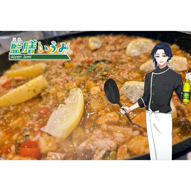 藍膳いうみコラボセット小B_直筆サイン入りポストカード付日本酒(セトイチ　月が綺麗ですね７２０ｍｌ)