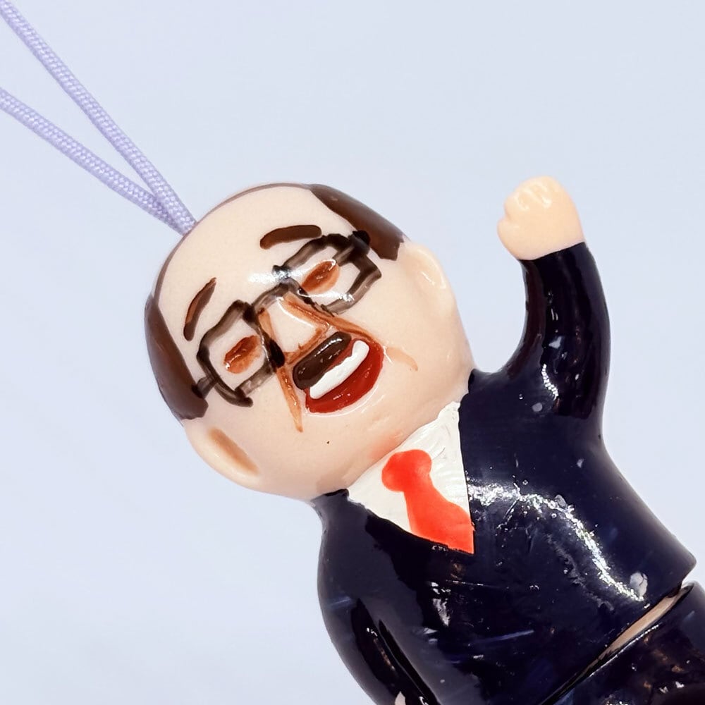 サトシ君ストラップ(スーツ) / ストラップ / デハラユキノリ