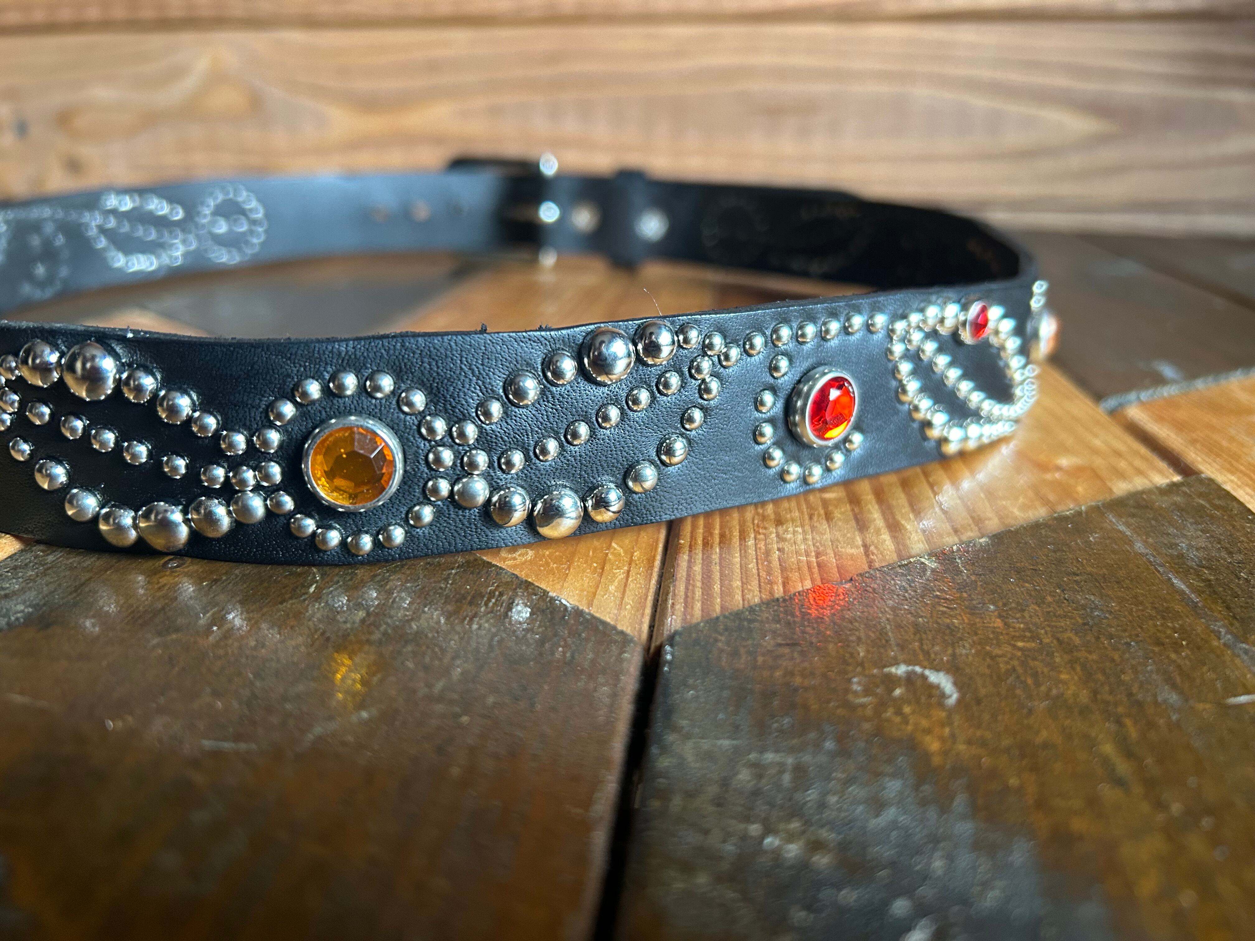 フルスタッズベルト(3cm幅)futaba | ezulakeworks