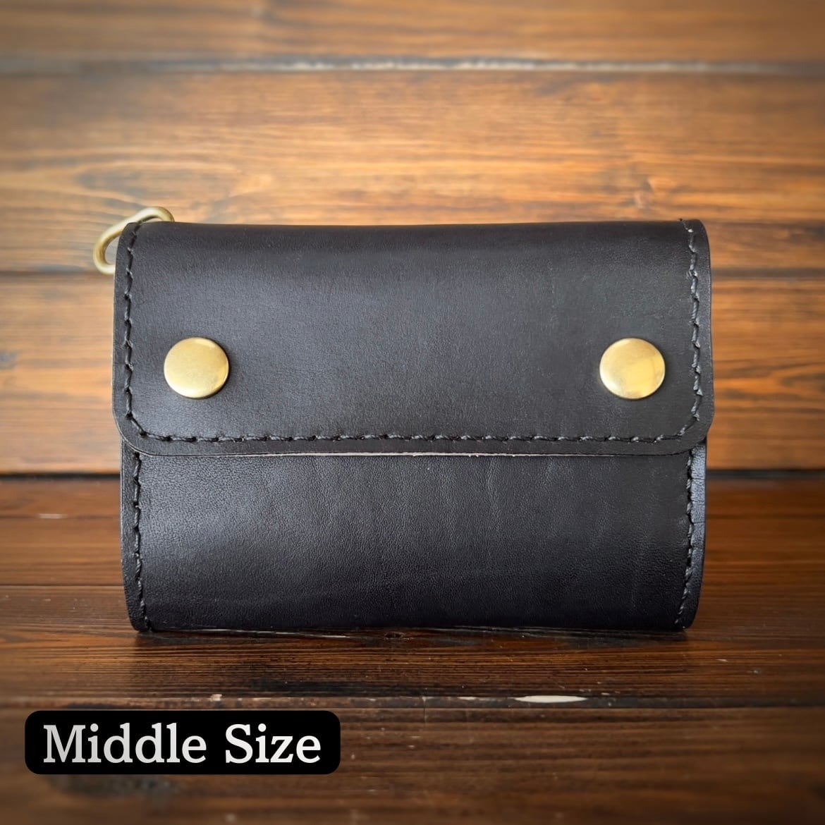 Trucker Wallet〝THE R.FOLD〟ーMIDDLE】 | yc_leather.craft