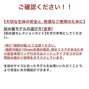 【壁面設置タイプ】爬虫類用給水器｜きれいな飲み水を常設