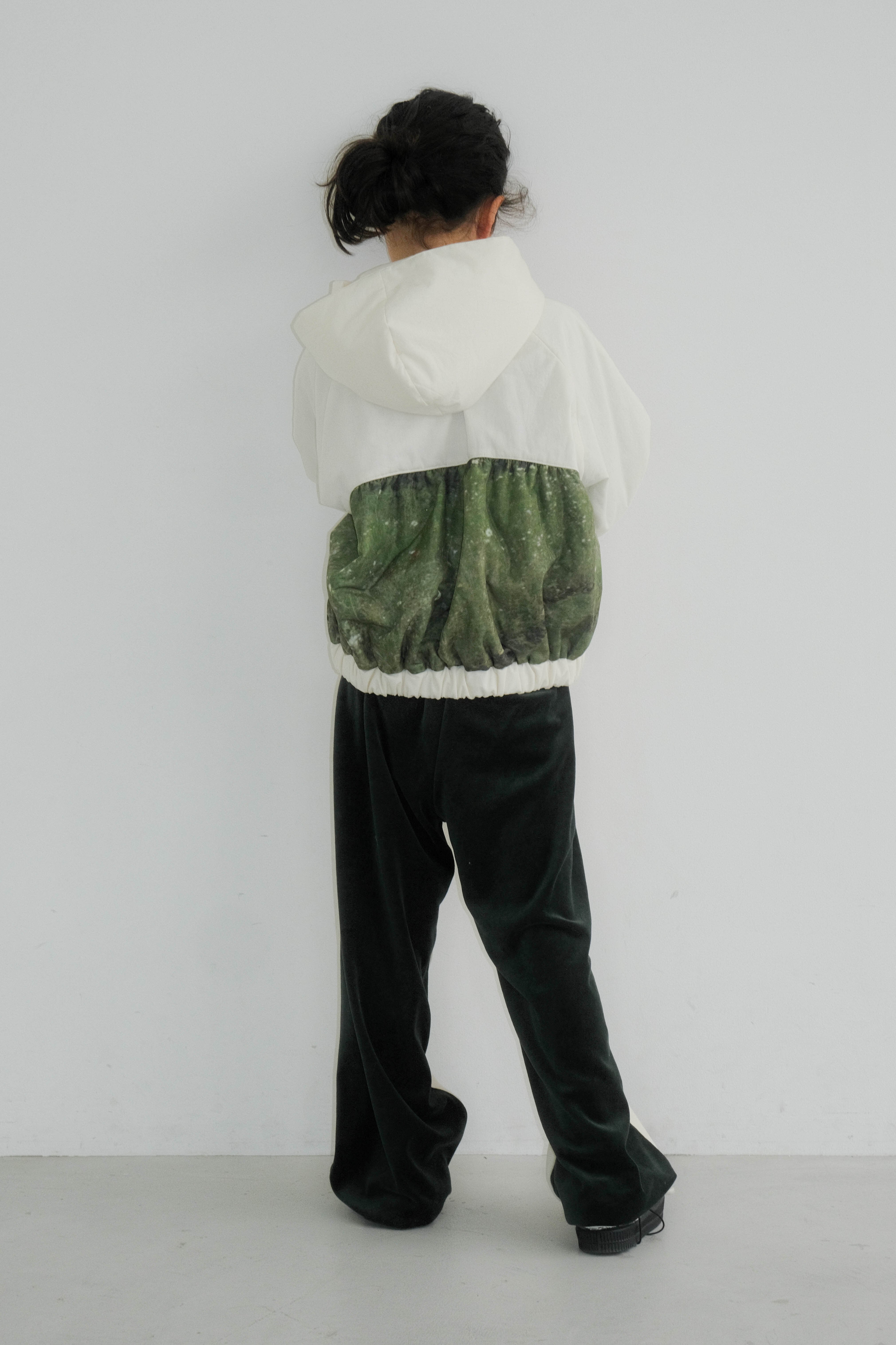 【26AW】folkmade(フォークメイド)Landscape Padded Blouson IVORY(LL)ジャケット アウター アイボリー