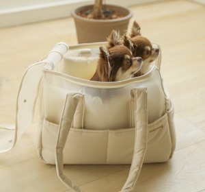 M/即納【ba＆ttang】mesh two in one shoulder bag (ivory)