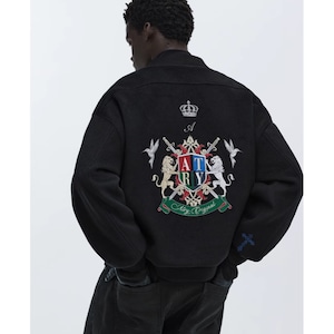 【DRIP6005】ATRY Embroidered Crest Casual Jacket