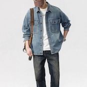 モーションデニムジャケット af0103