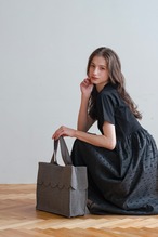 【Square Tote】Scallop Medium