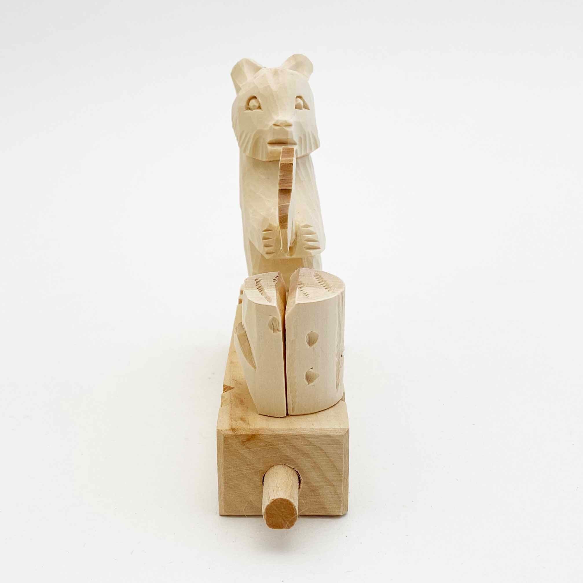 ボゴロツコエ木地玩具「クマの薪割り」 | kokeshka