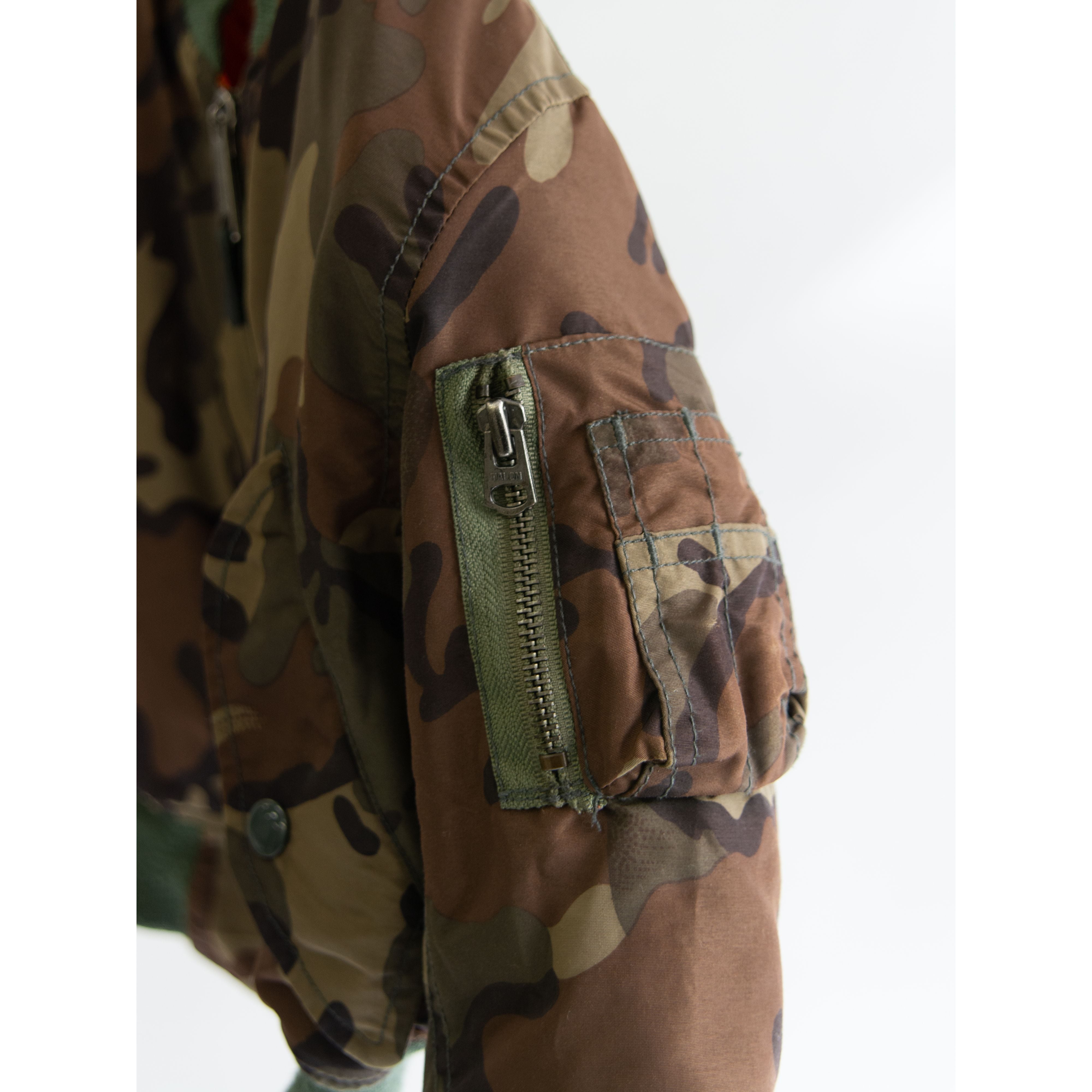 【MA-1】Kid's flyers jacket x-small(キッズ MA-1 リバーシブルフライトジャケット )11d