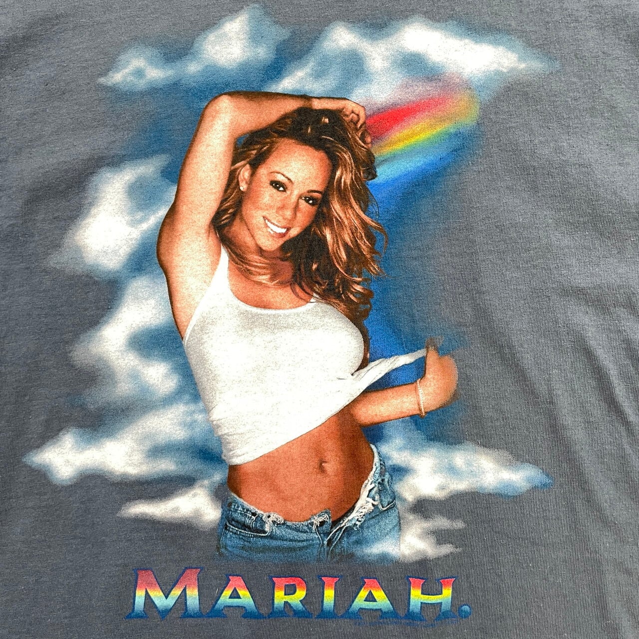 2000年製 USA製 Mariah Carey マライアキャリー Rainbow ツアーTシャツ