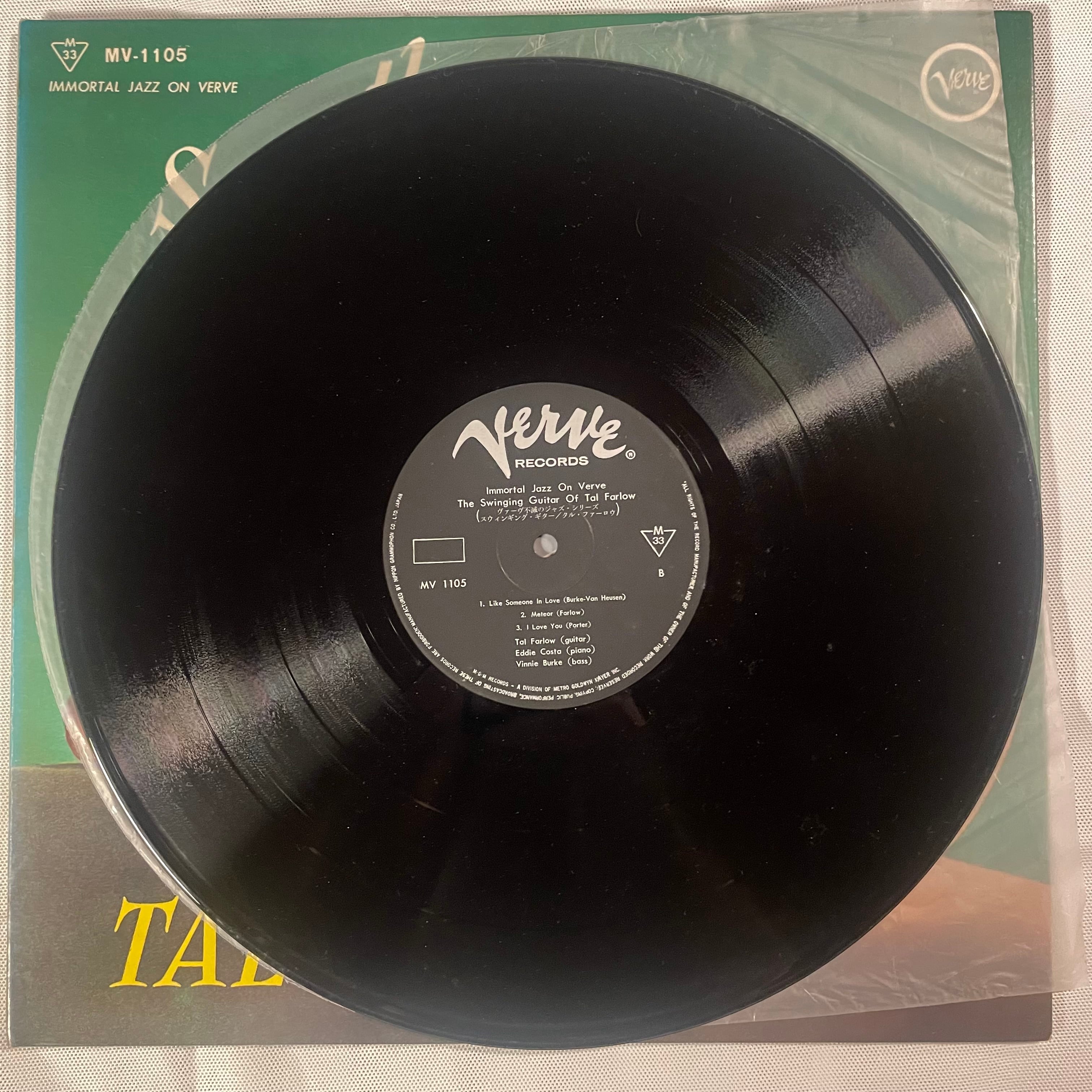 Tal Farlow / The Swinging Guitar Of Tal Farlow 【USED Vinyl