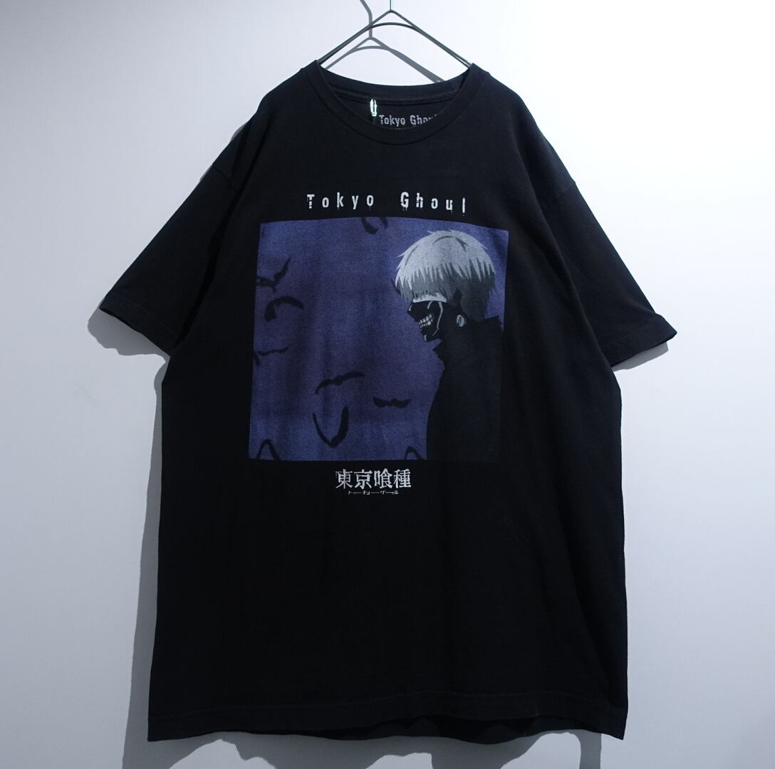 "Tokyo Ghoul" Black Anime Print T-Shirt