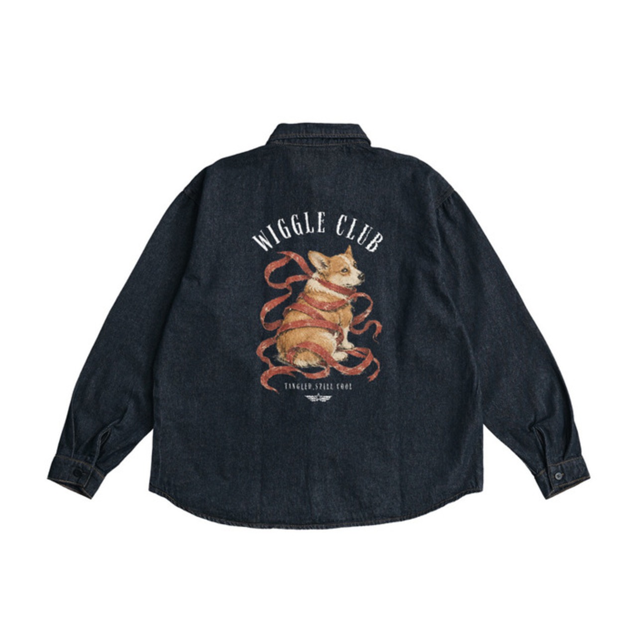 STILL WILD Denim Shirt -Indigo-　[T0066]