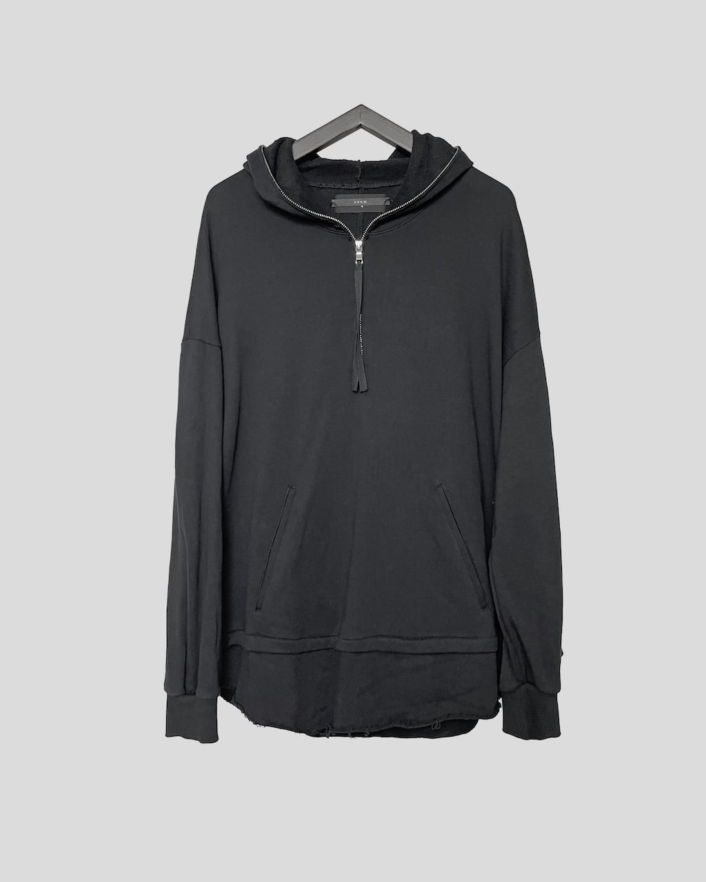 ASKYY / HARF ZIPPER SWEAT HOODIE / BLK | ASKYY TOKYO FLAGSHIP ASKYY / HARF ZIPPER SWEAT HOODIE / BLK | ASKYY TOKYO FLAGSHIP
