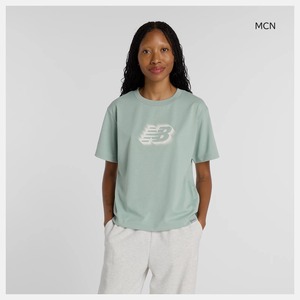 NBロゴTシャツ[レディース]WT61S5YR ニューバランス 吸汗速乾