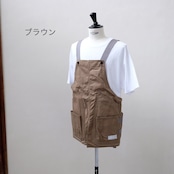 【NEW】リビセンオリジナルエプロン by iori products | カーキ・デニム・ブラック・ネイビー・ブラウン・キャメル